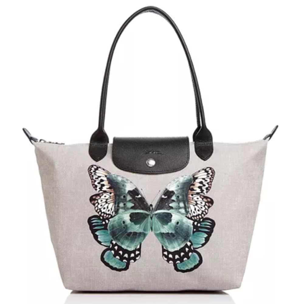 Longchamp Le Pliage Papillon Medium Nylon Shoulder Tote